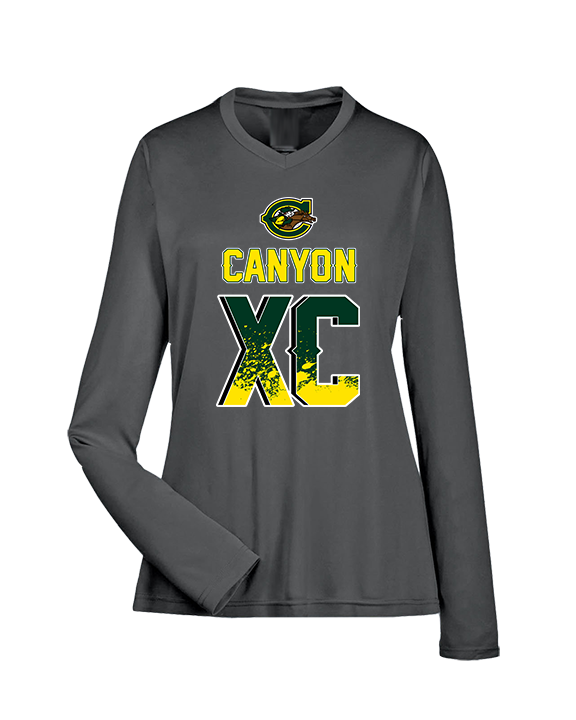 Canyon HS XC Splatter - Womens Performance Longsleeve