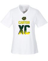 Canyon HS XC Splatter - Womens Performance Shirt