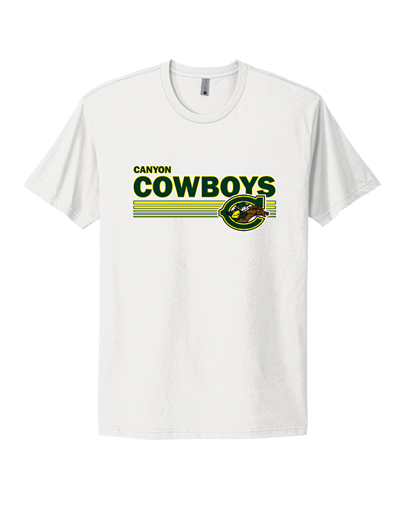 Canyon HS XC Stripes - Mens Select Cotton T-Shirt