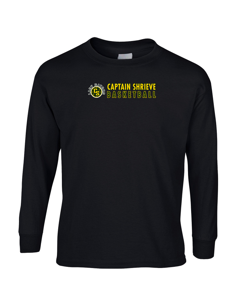 Captain Shreve HS Girls Basketball Basic - Mens Cotton Long Sleeve