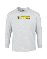 Captain Shreve HS Girls Basketball Basic - Mens Cotton Long Sleeve