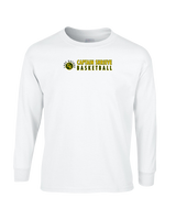 Captain Shreve HS Girls Basketball Basic - Mens Cotton Long Sleeve