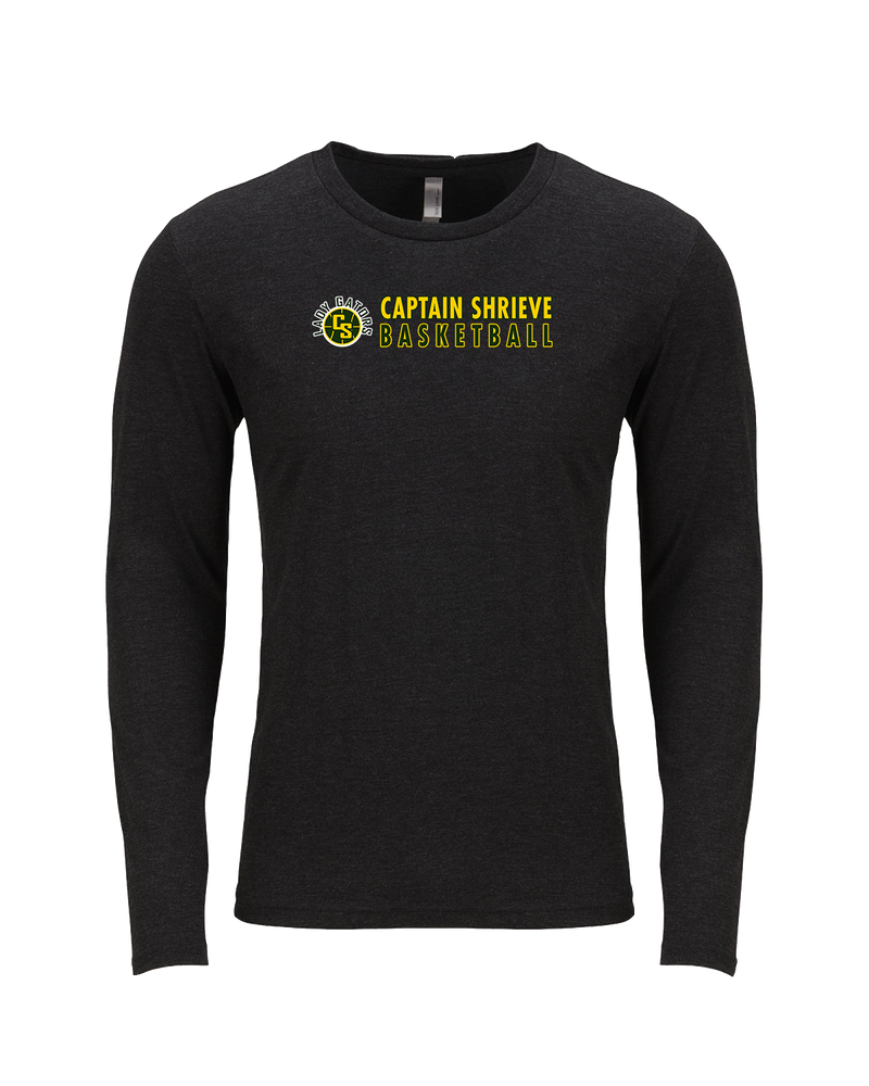 Captain Shreve HS Girls Basketball Basic - Tri Blend Long Sleeve