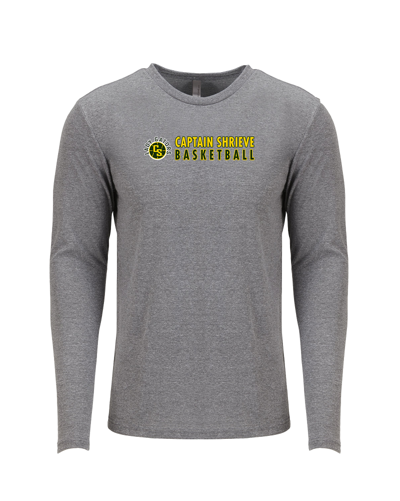 Captain Shreve HS Girls Basketball Basic - Tri Blend Long Sleeve
