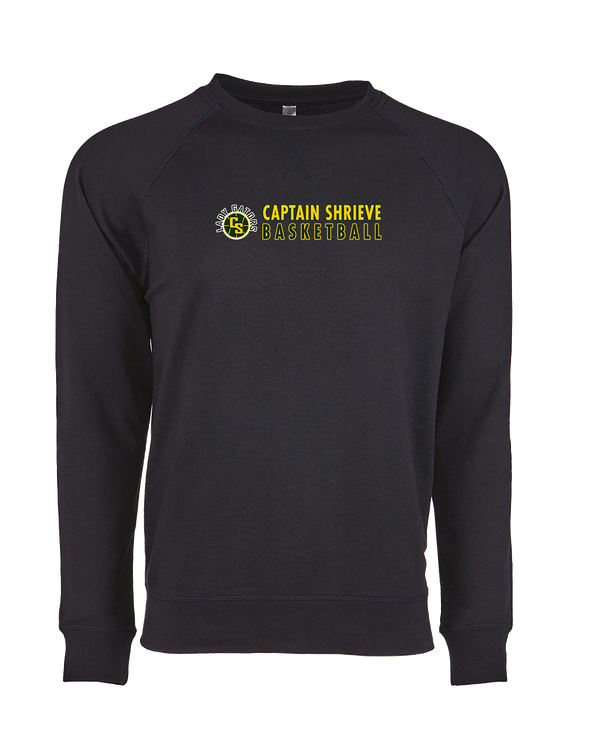 Captain Shreve HS Girls Basketball Basic - Crewneck Sweatshirt