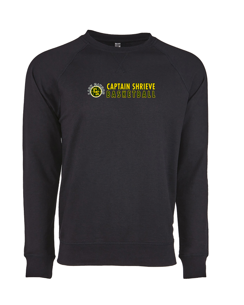 Captain Shreve HS Girls Basketball Basic - Crewneck Sweatshirt