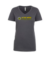 Captain Shreve HS Girls Basketball Basic - Womens V-Neck