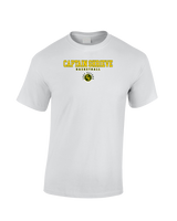 Captain Shreve HS Girls Basketball Block - Cotton T-Shirt