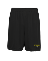 Captain Shreve HS Girls Basketball Block - 7 inch Training Shorts