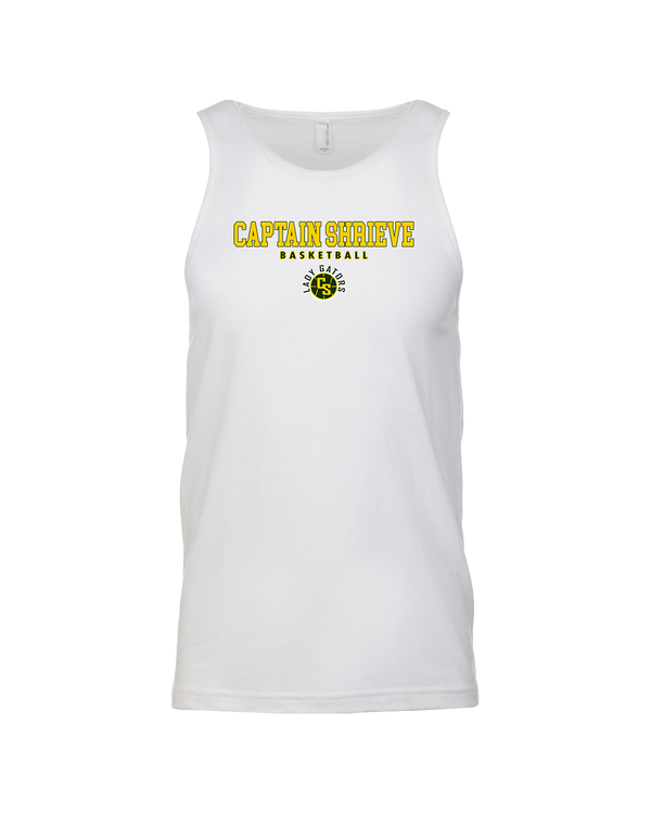 Captain Shreve HS Girls Basketball Block - Womens Tank Top