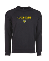 Captain Shreve HS Girls Basketball Block - Crewneck Sweatshirt