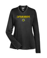 Captain Shreve HS Girls Basketball Block - Womens Performance Long Sleeve