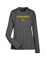 Captain Shreve HS Girls Basketball Block - Womens Performance Long Sleeve