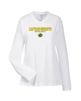 Captain Shreve HS Girls Basketball Block - Womens Performance Long Sleeve