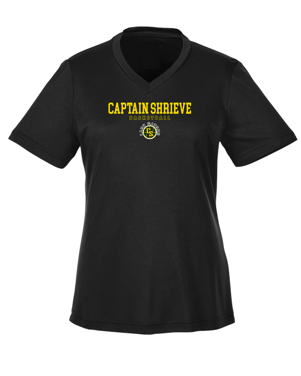 Captain Shreve HS Girls Basketball Block - Womens Performance Shirt