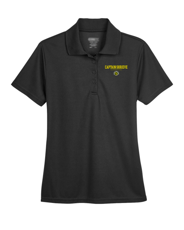 Captain Shreve HS Girls Basketball Block - Womens Polo