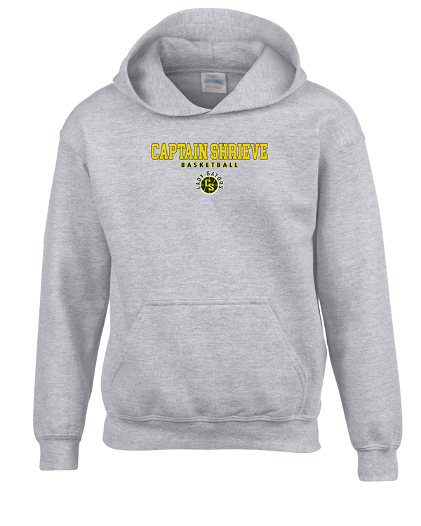 Captain Shreve HS Girls Basketball Block - Youth Hoodie
