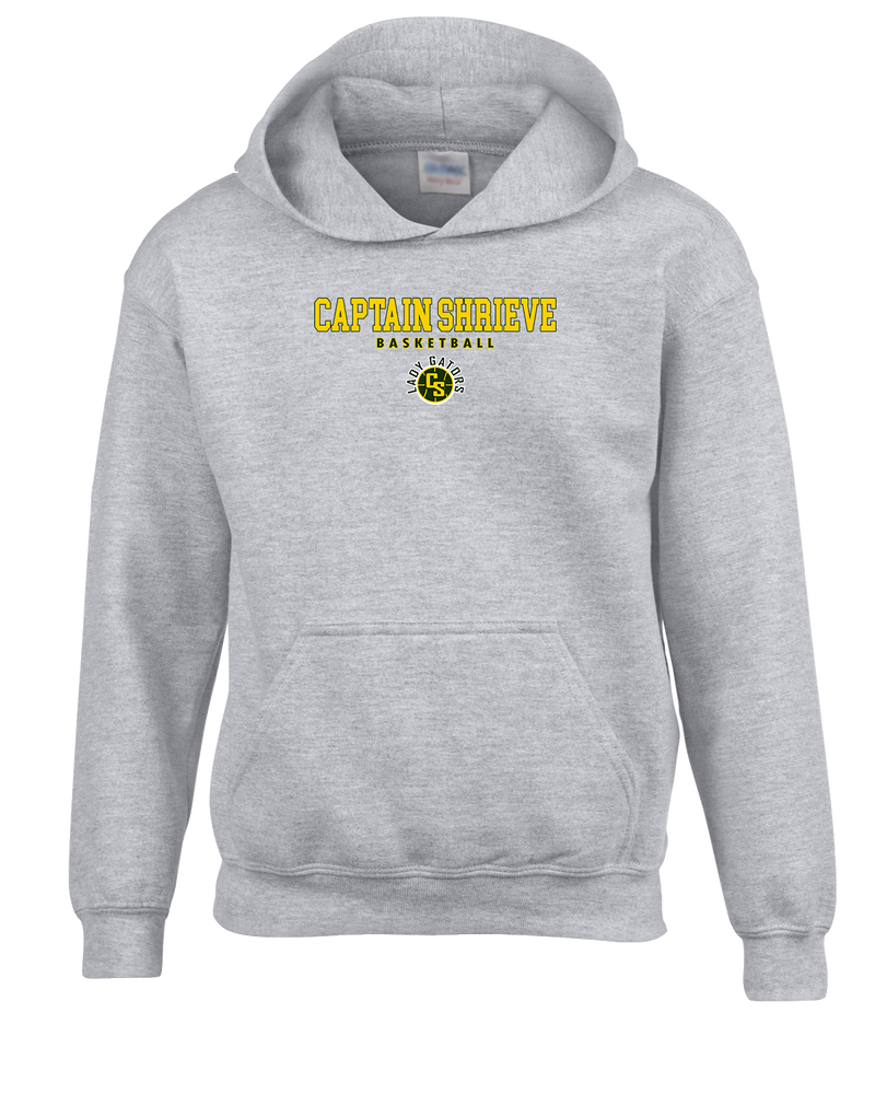 Captain Shreve HS Girls Basketball Block - Youth Hoodie