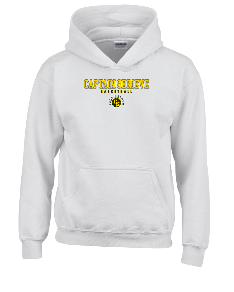 Captain Shreve HS Girls Basketball Block - Youth Hoodie