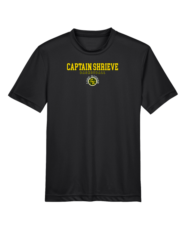 Captain Shreve HS Girls Basketball Block - Youth Performance T-Shirt