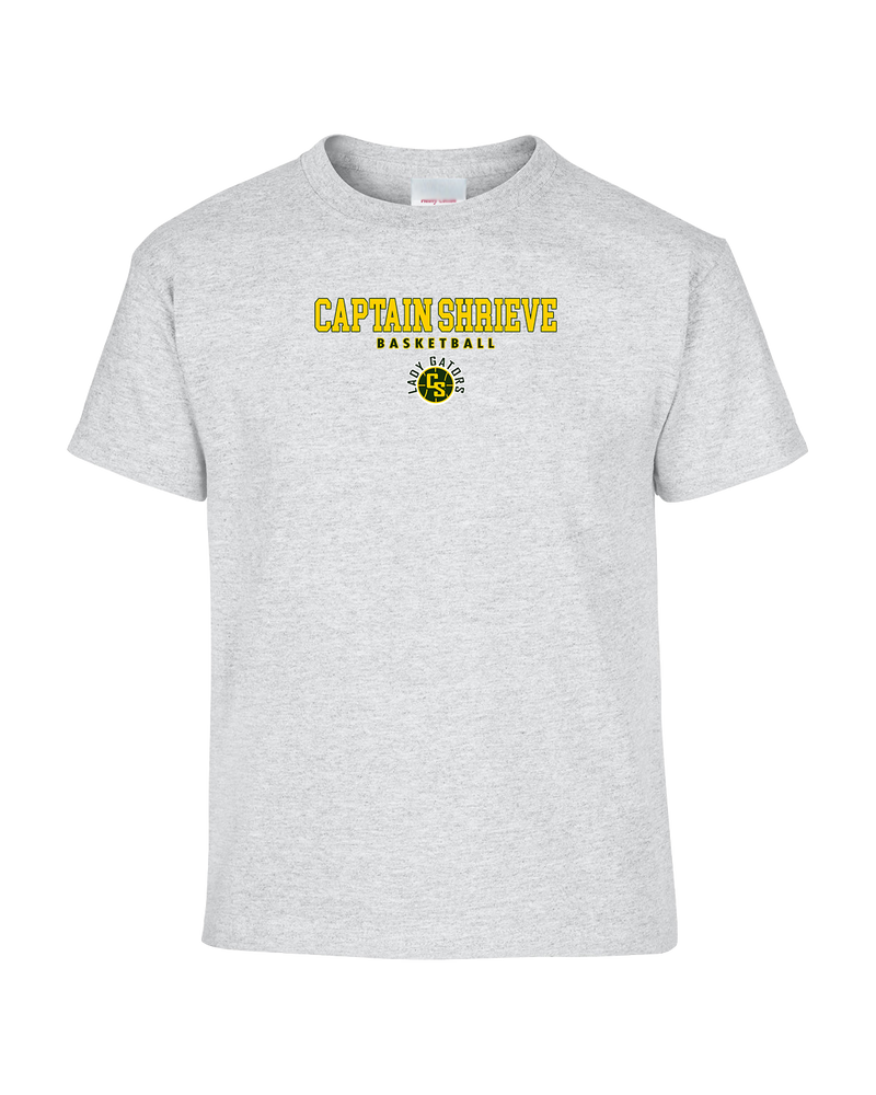 Captain Shreve HS Girls Basketball Block - Youth T-Shirt