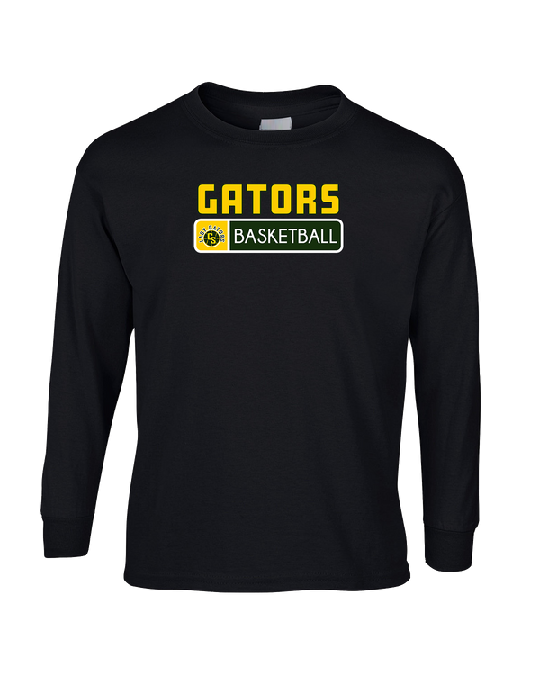 Captain Shreve HS Girls Basketball Pennant - Mens Cotton Long Sleeve