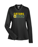 Captain Shreve HS Girls Basketball Pennant - Womens Performance Long Sleeve