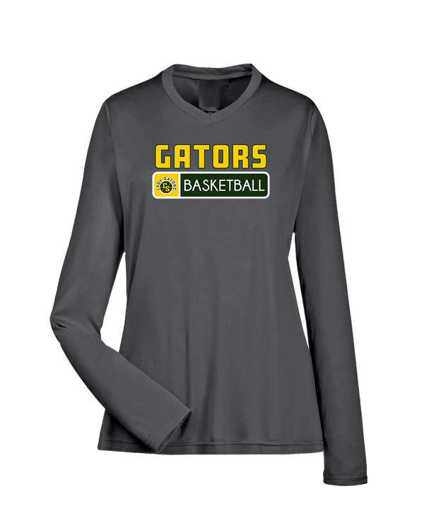 Captain Shreve HS Girls Basketball Pennant - Womens Performance Long Sleeve