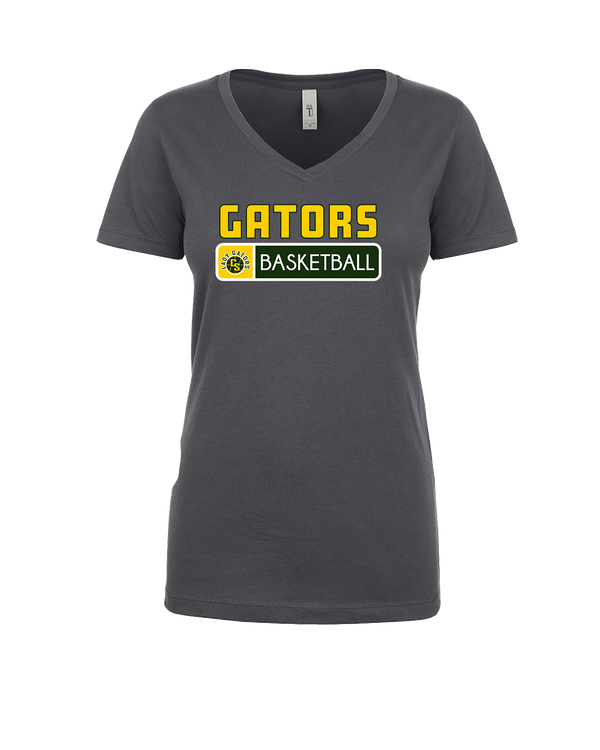 Captain Shreve HS Girls Basketball Pennant - Womens V-Neck