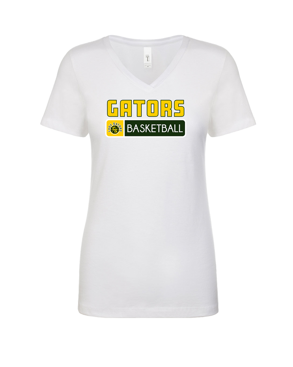 Captain Shreve HS Girls Basketball Pennant - Womens V-Neck