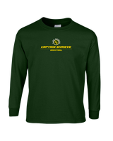 Captain Shreve HS Girls Basketball Split - Mens Cotton Long Sleeve