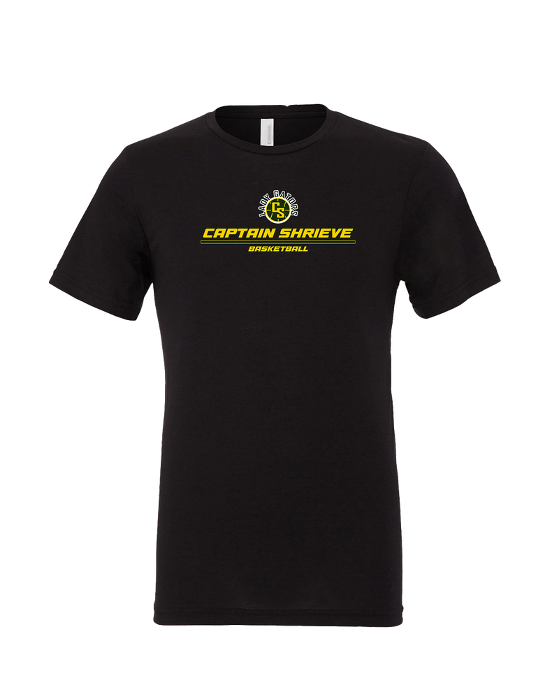 Captain Shreve HS Girls Basketball Split - Mens Tri Blend Shirt