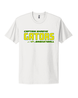 Captain Shreve HS Boys Basketball Bold - Mens Select Cotton T-Shirt