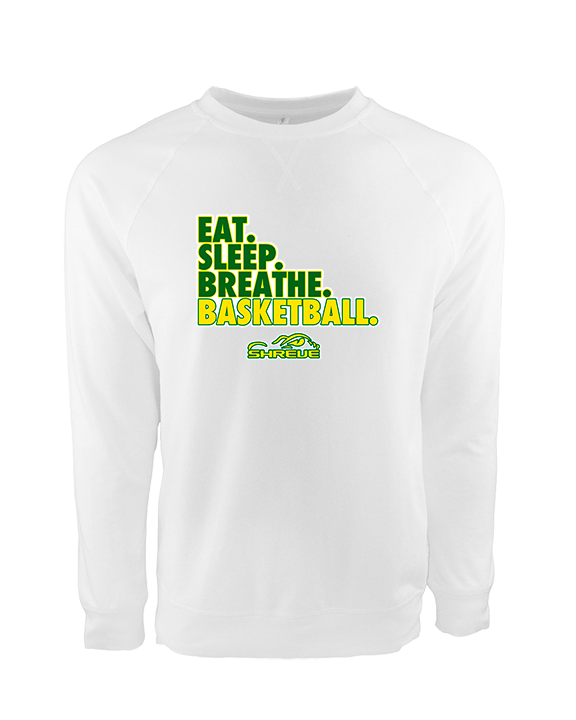 Captain Shreve HS Boys Basketball Eat Sleep Breathe - Crewneck Sweatshirt