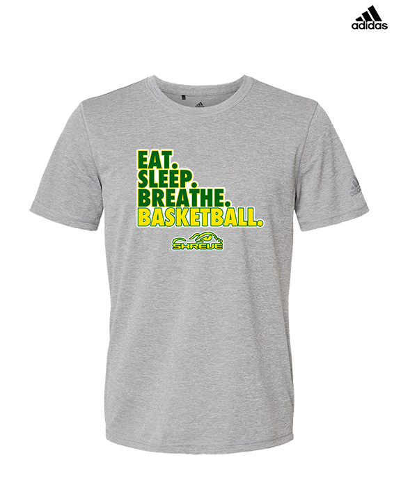 Captain Shreve HS Boys Basketball Eat Sleep Breathe - Mens Adidas Performance Shirt