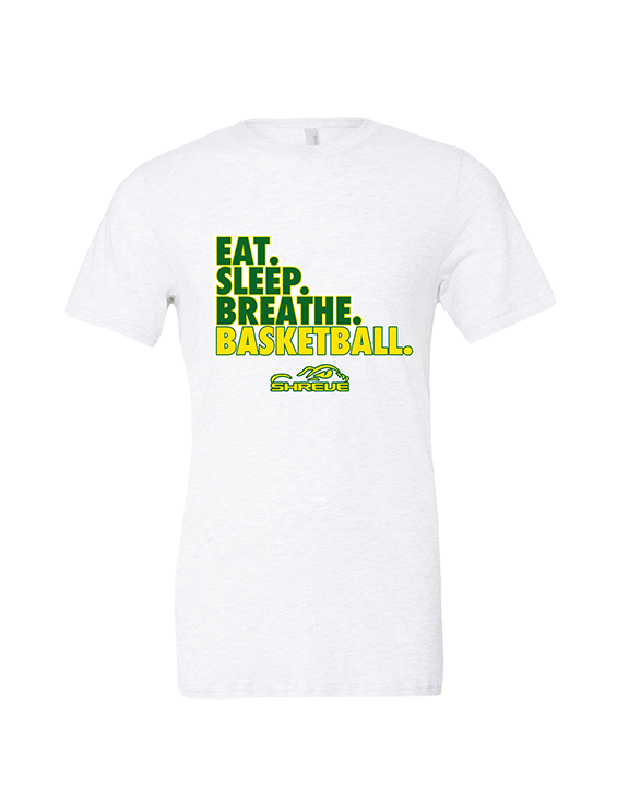 Captain Shreve HS Boys Basketball Eat Sleep Breathe - Tri-Blend Shirt