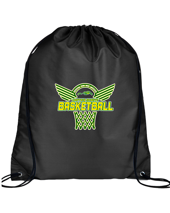 Captain Shreve HS Boys Basketball Nothing But Net - Drawstring Bag