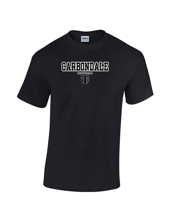 Carbondale HS Softball Block - Cotton T-Shirt