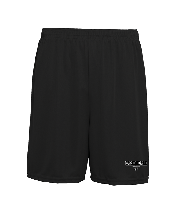 Carbondale HS Softball Block - Mens 7inch Training Shorts