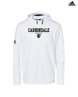 Carbondale HS Softball Block - Mens Adidas Hoodie