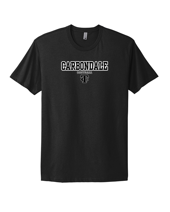 Carbondale HS Softball Block - Mens Select Cotton T-Shirt