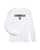 Carbondale HS Softball Block - Performance Longsleeve