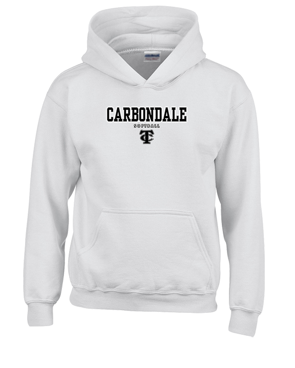 Carbondale HS Softball Block - Unisex Hoodie