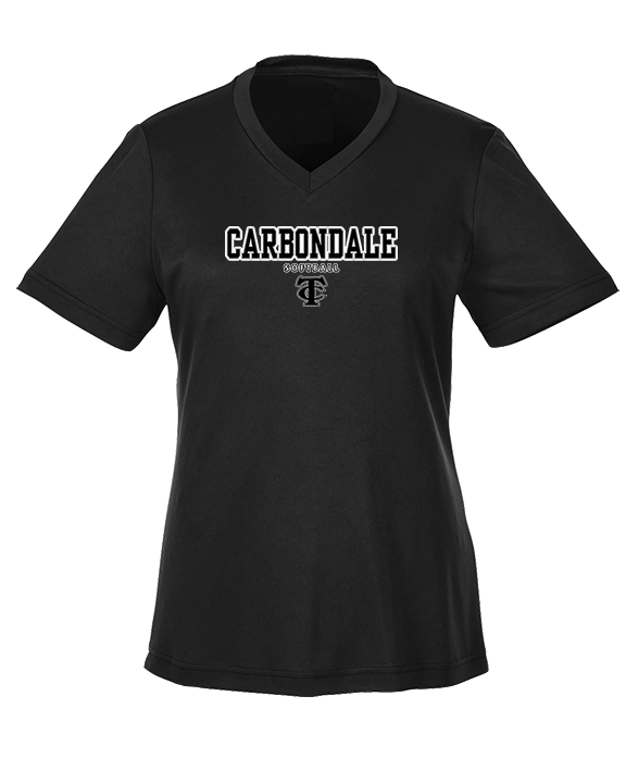 Carbondale HS Softball Block - Womens Performance Shirt