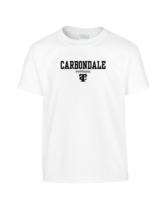 Carbondale HS Softball Block - Youth Shirt