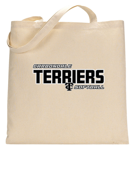Carbondale HS Softball Bold - Tote