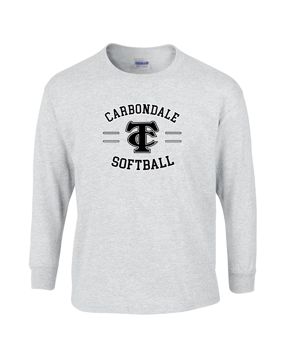 Carbondale HS Softball Curve - Cotton Longsleeve
