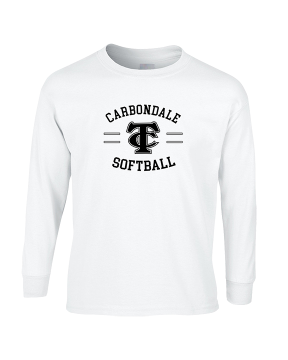 Carbondale HS Softball Curve - Cotton Longsleeve