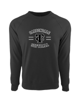 Carbondale HS Softball Curve - Crewneck Sweatshirt