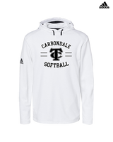 Carbondale HS Softball Curve - Mens Adidas Hoodie